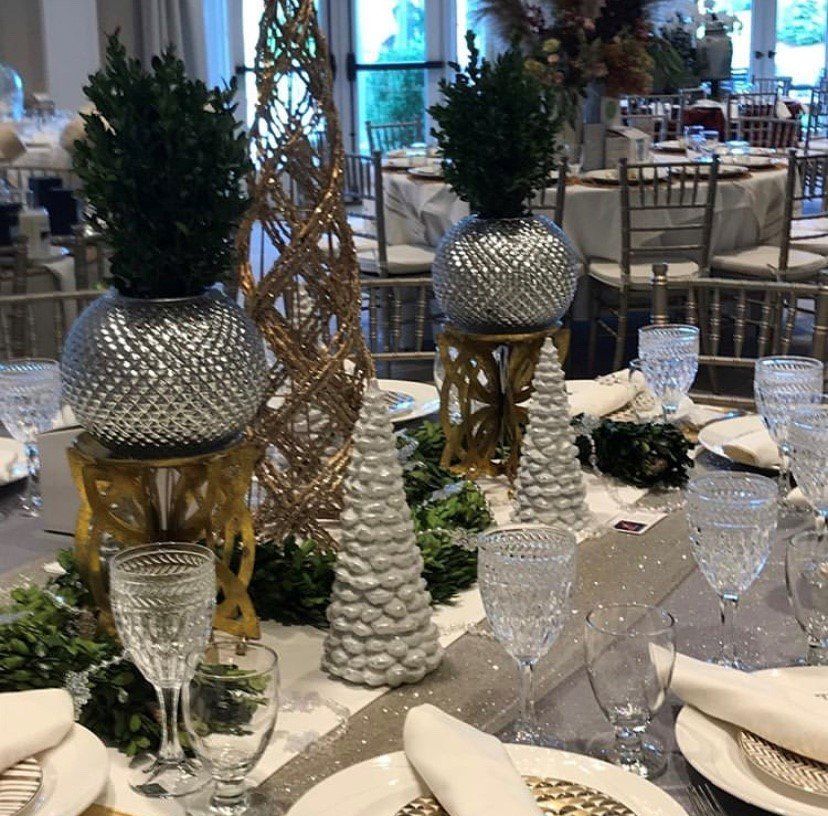 Wedding Event Table Setting | Ridgefield, Connecticut | Lions Paw Interior