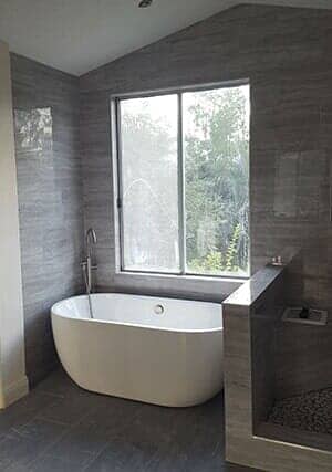 Bath Remodel Service — Modern Bathroom in La Habra, CA