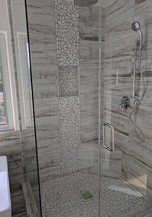 Elegant Bathroom Design — Elegant Shower Area in La Habra, CA