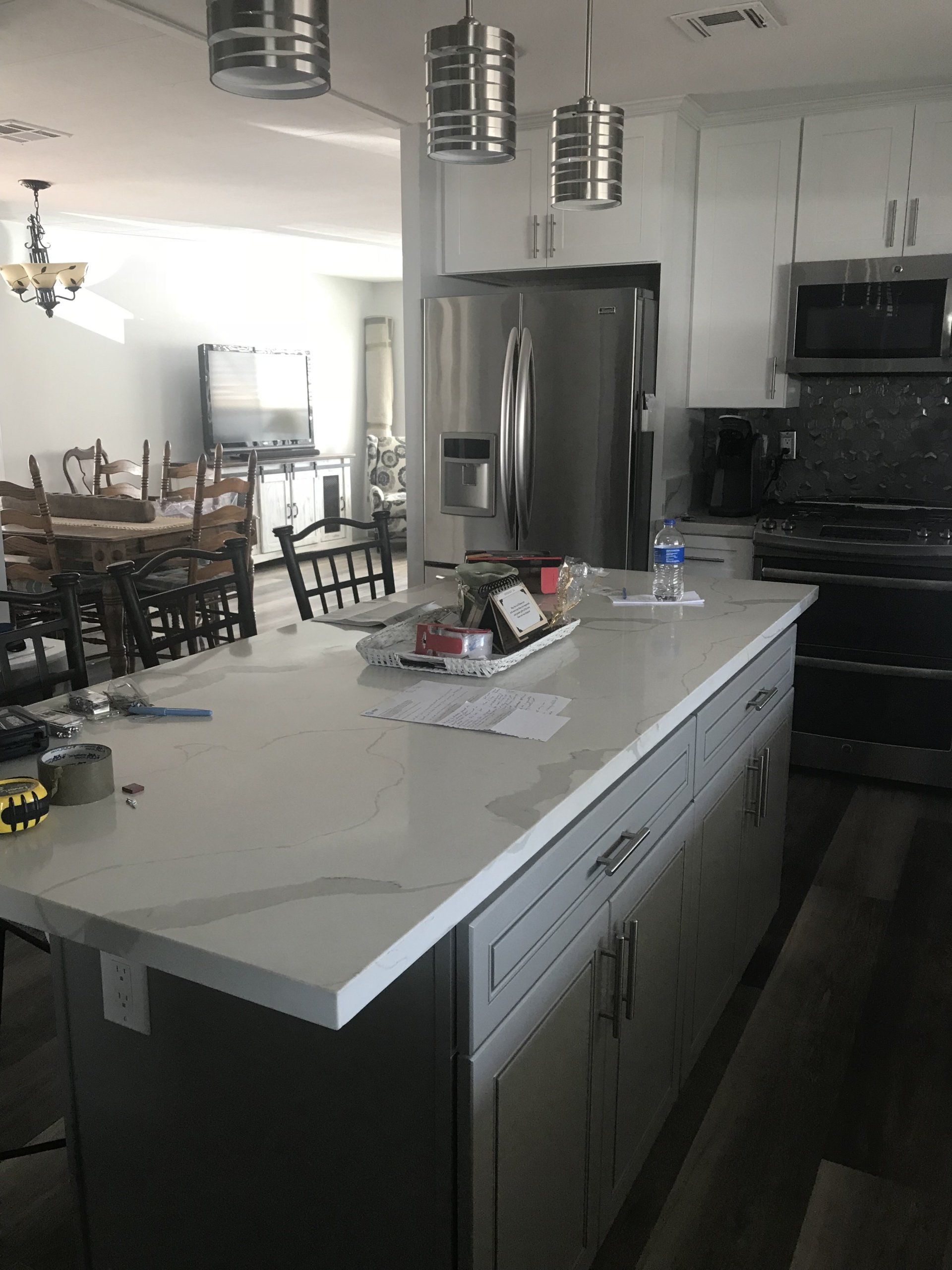 Kitchen Interior — Side View of Kitchen Set Interior in La Habra, CA