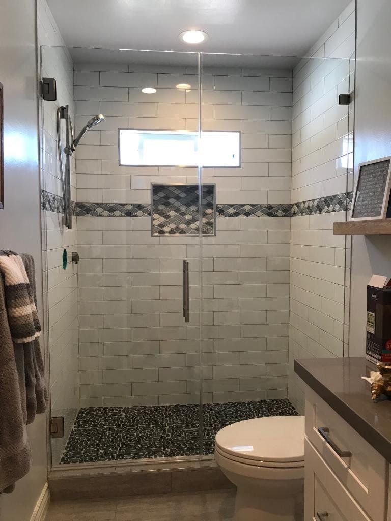 Luxurious Bathroom Shower — Front View of a Bathroom Shower in La Habra, CA