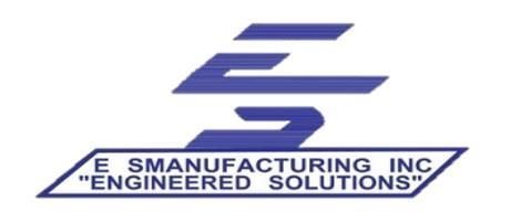 Un logo pour les solutions d'ingénierie e manufacturing inc