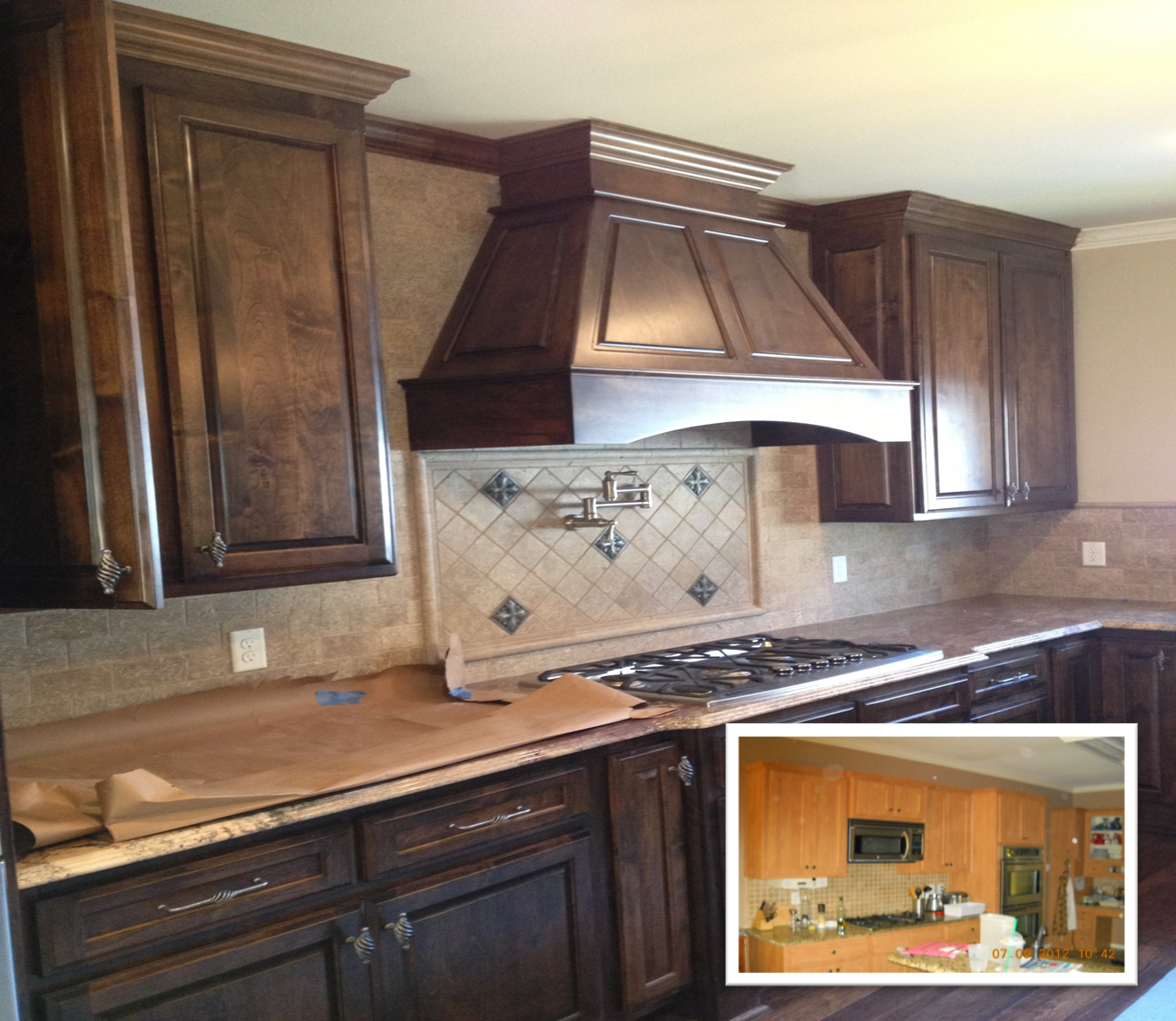 Before & After kitchen remodel
