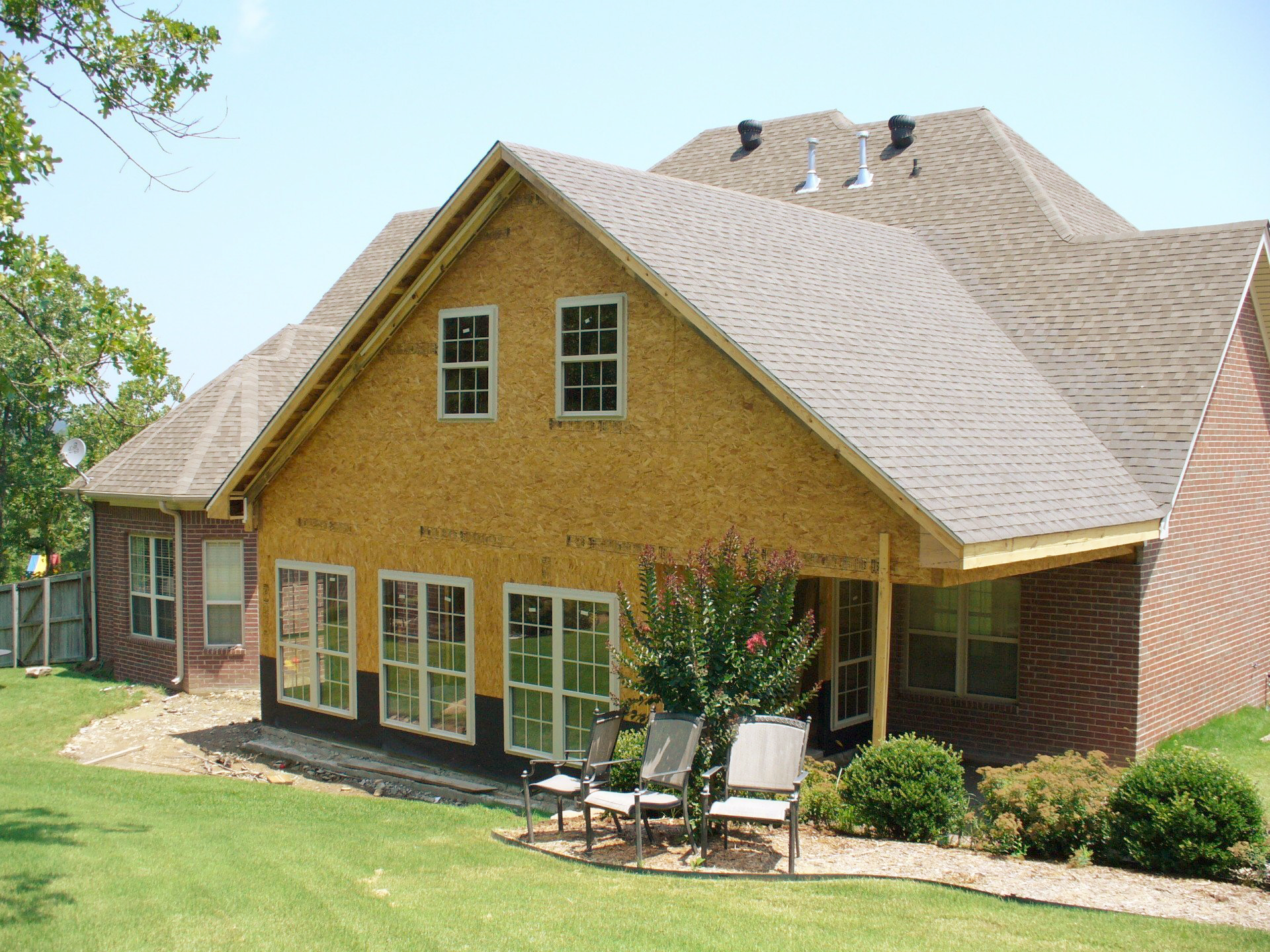 exterior house remodel in maumelle arkansas