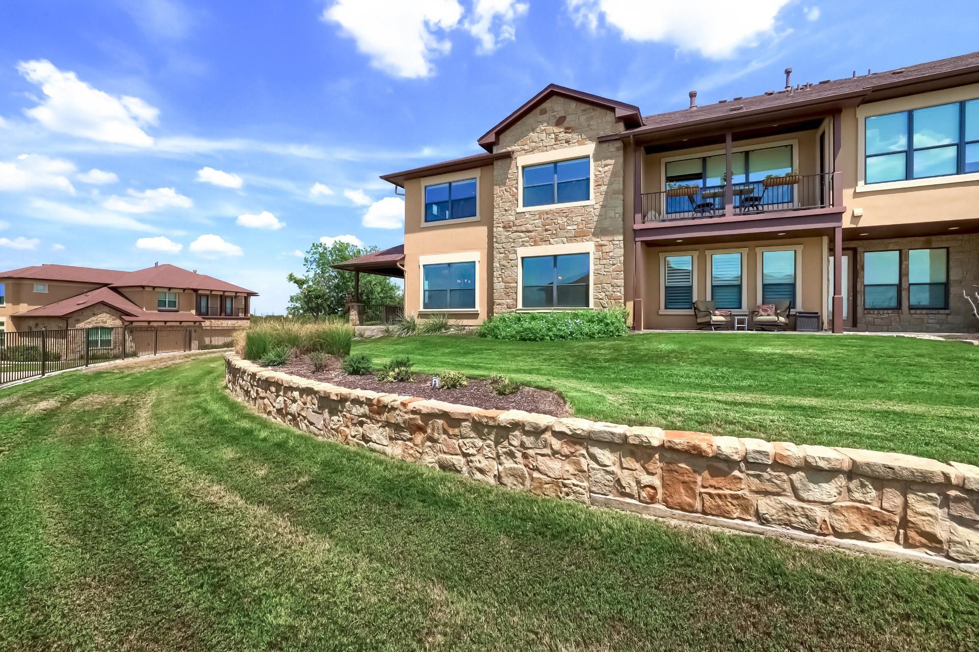 Beautiful home exterior properties in Austin Texas