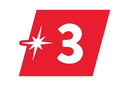 A red gear with a white check mark inside of it