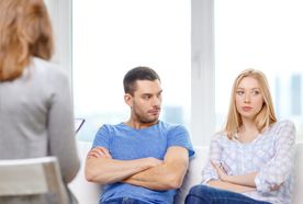 a couple undergoing a counselling