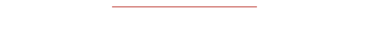 A thin, horizontal, red line centered against a plain white background.