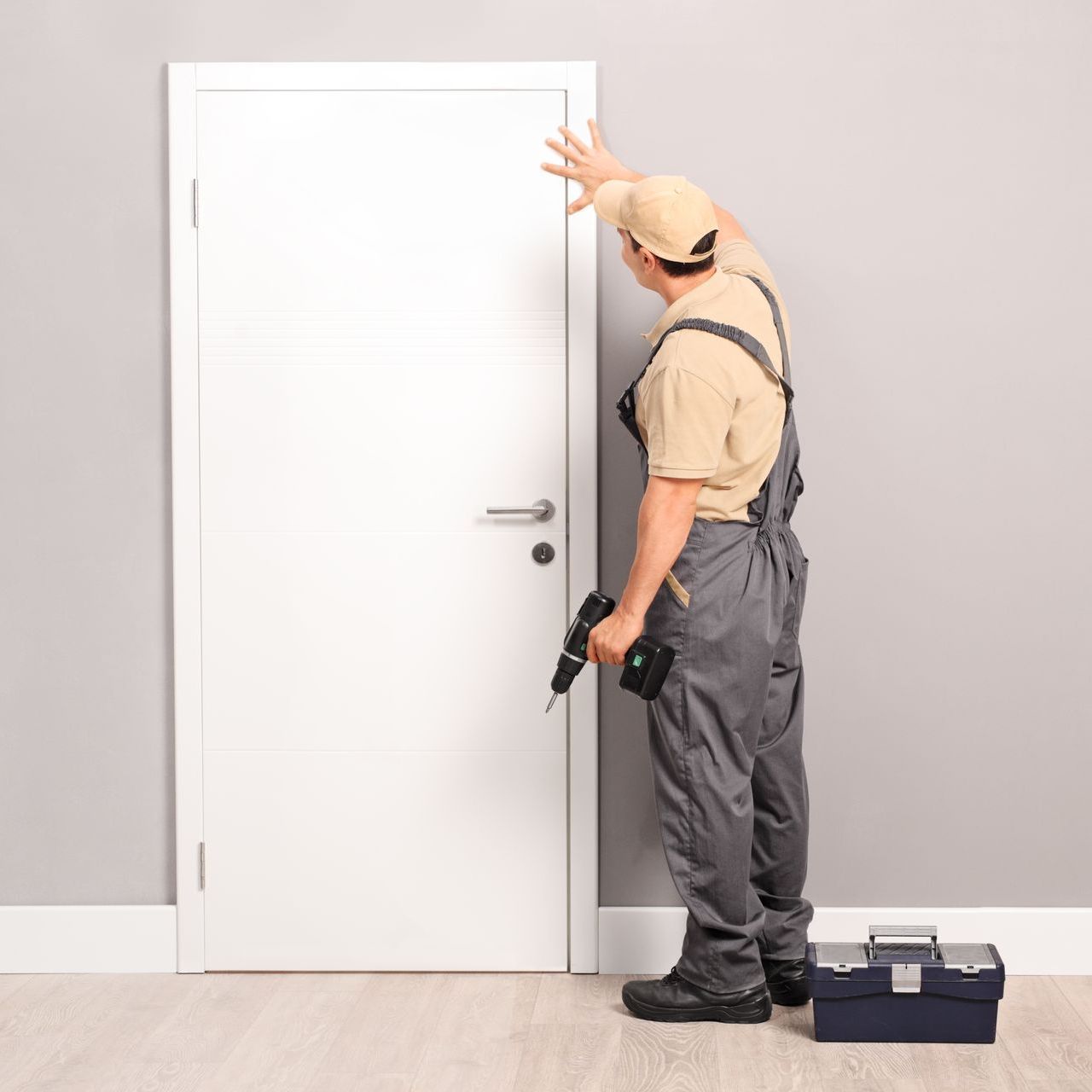 Installation de porte