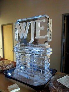 Corporate Logo Ice sculpture