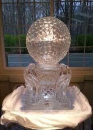 Golf Ball ice sculpture philadelphia pa