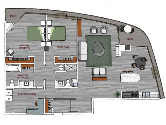 2.5 Bedroom 2 Bathroom