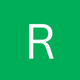The letter r is on a green background.