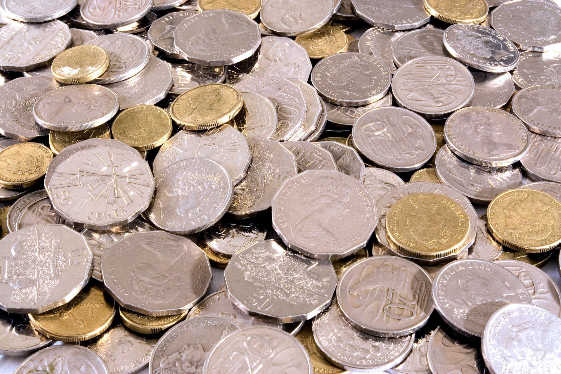 Pile of Coins | Lake Macquarie, Nsw | The Gold & Coin Shop