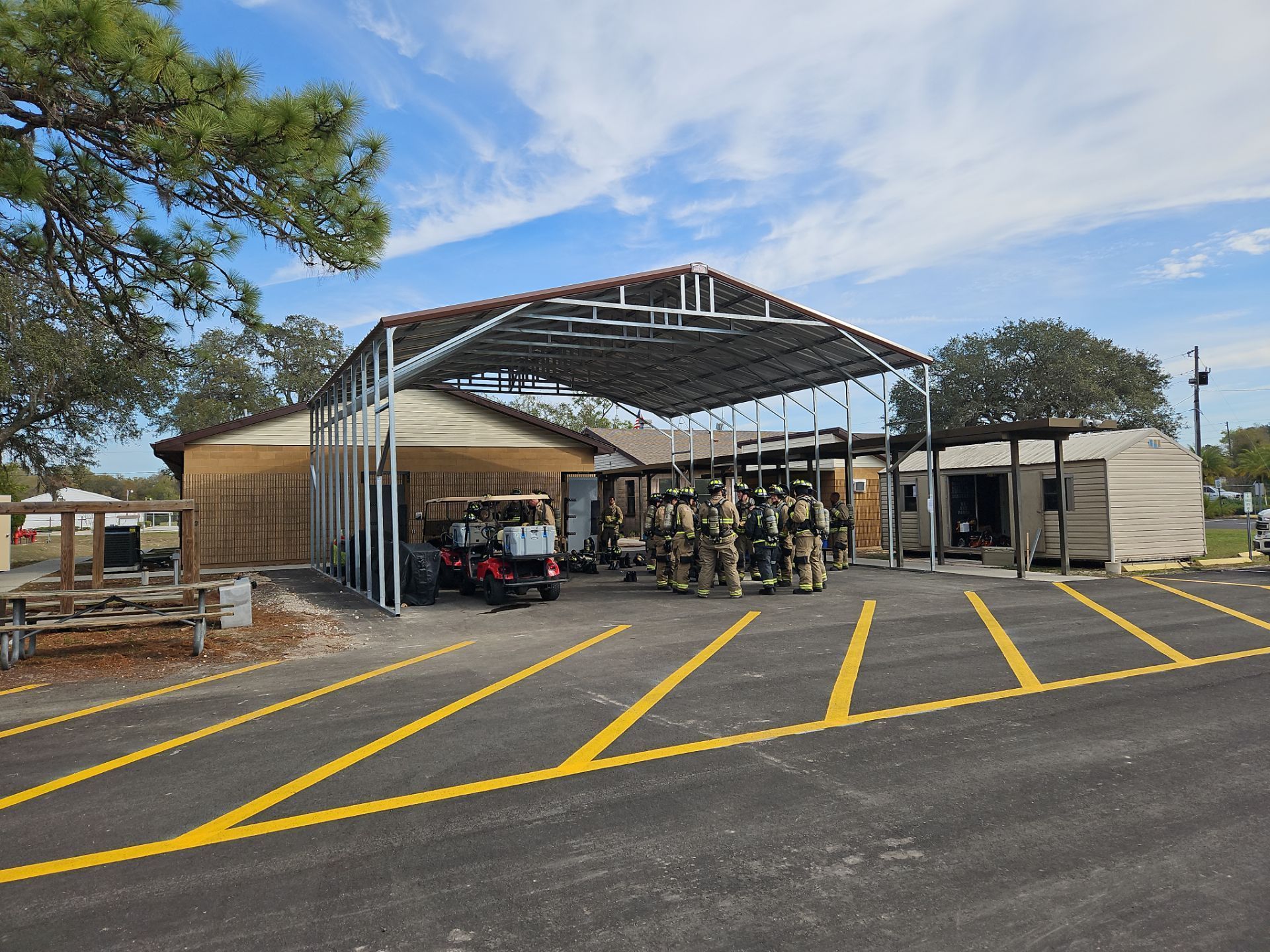 Fire station carport | SC Signature Construction