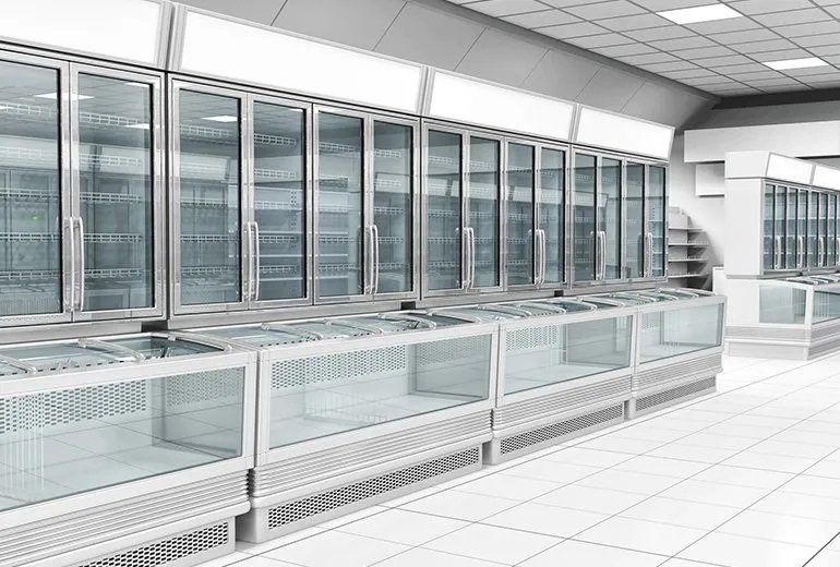 Commercial refrigerators