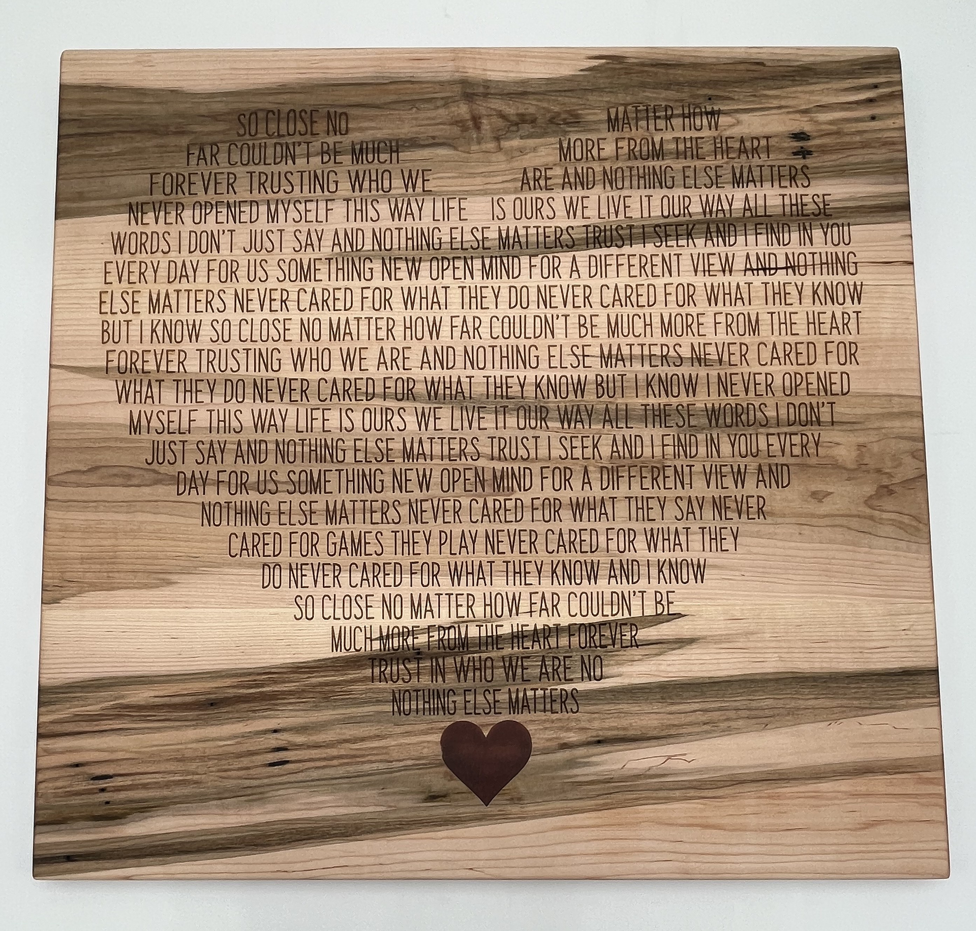 Nothing Else Matters Ambrosia Maple Heart #2