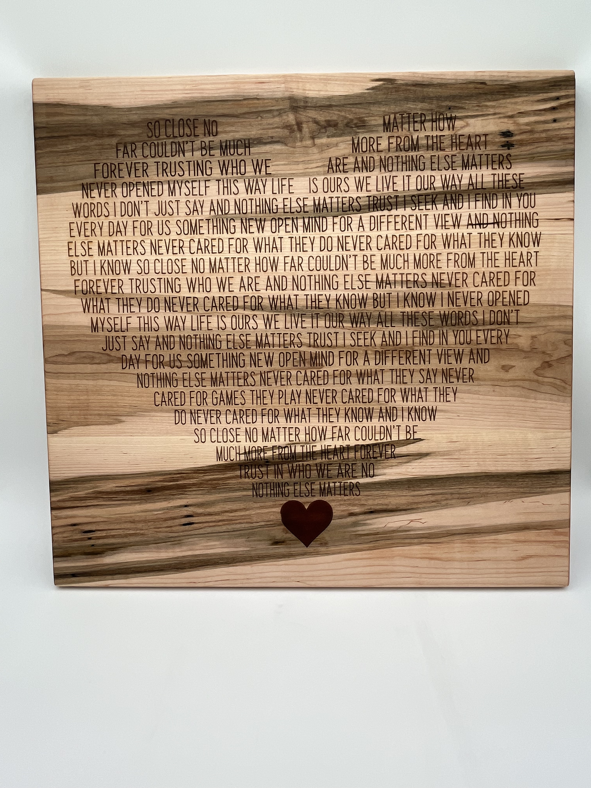 Nothing Else Matters Ambrosia Maple Heart #1