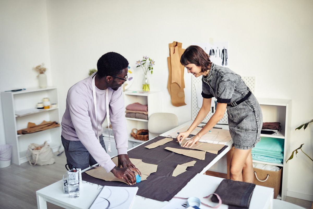 Clothing Designers with Sewing Machines — Indianapolis, IN — Phoenix Design Concepts