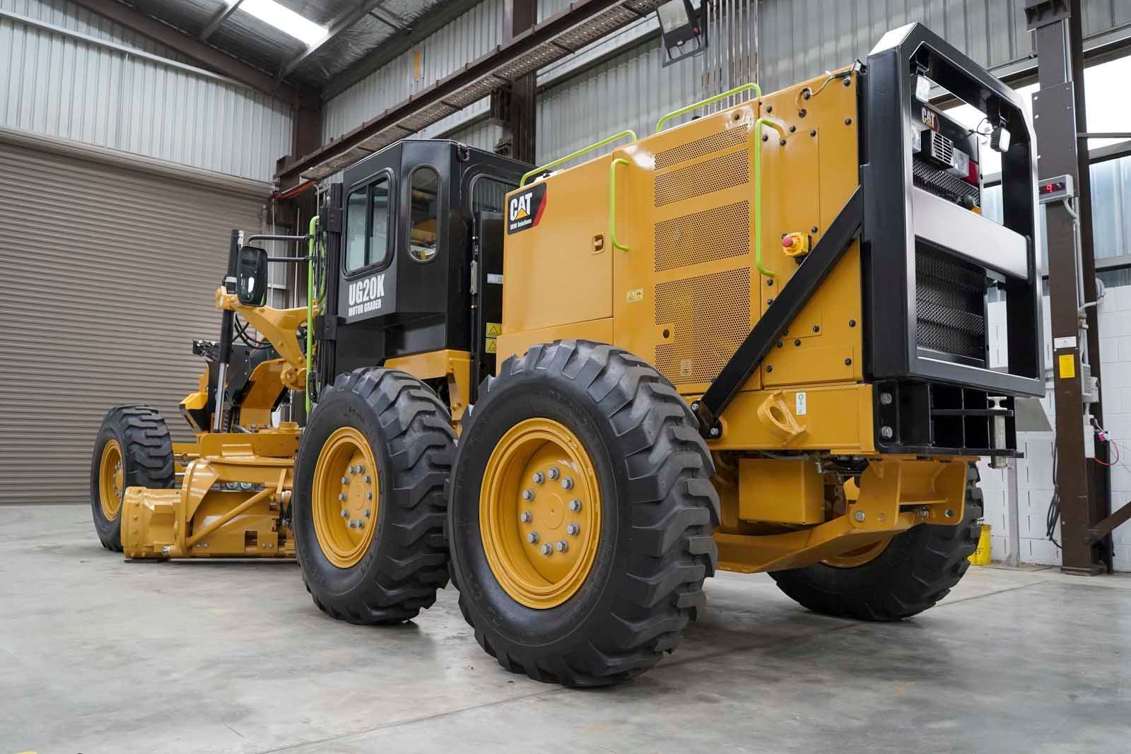 Heavy Equipment Inside Warehouse — Lawnton, QLD — Action Auto Sliders