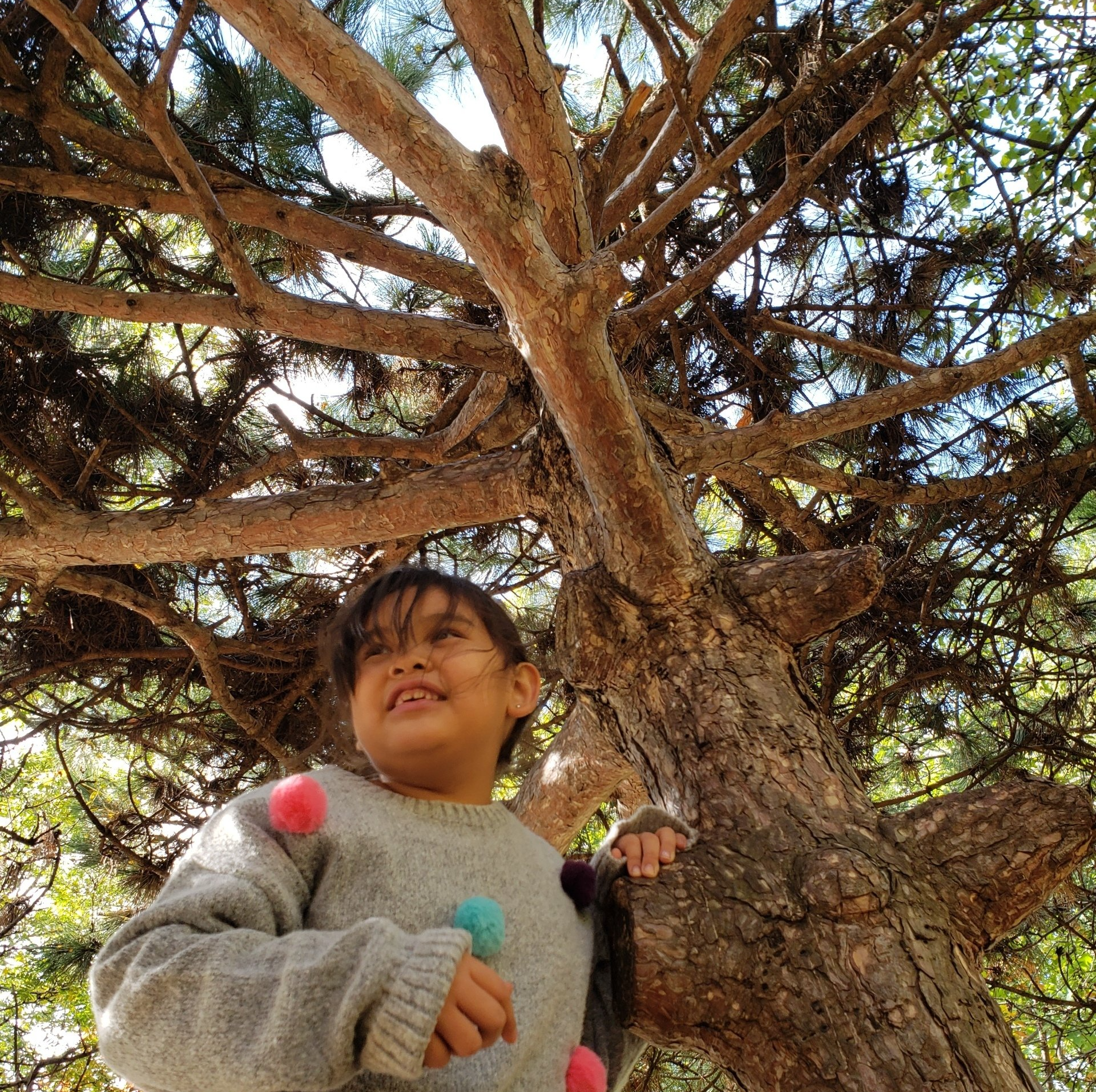 Lower Elementary Montessori child during outdoor time