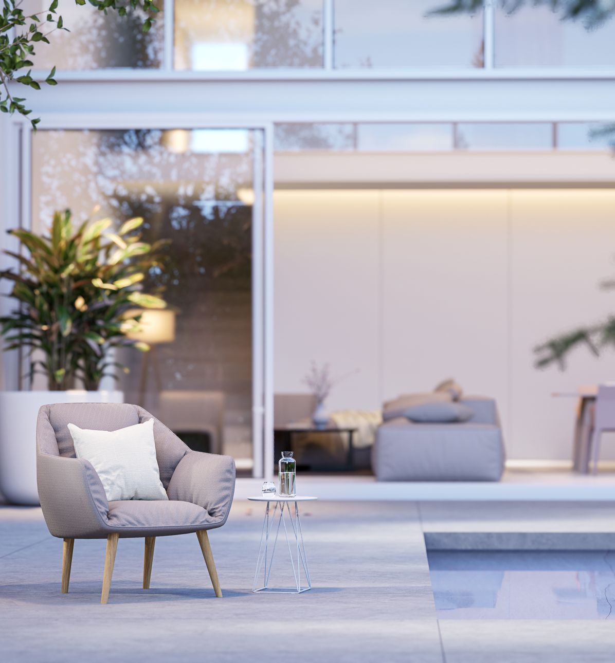 Image showing Concrete Patio in Atlanta, Georgia