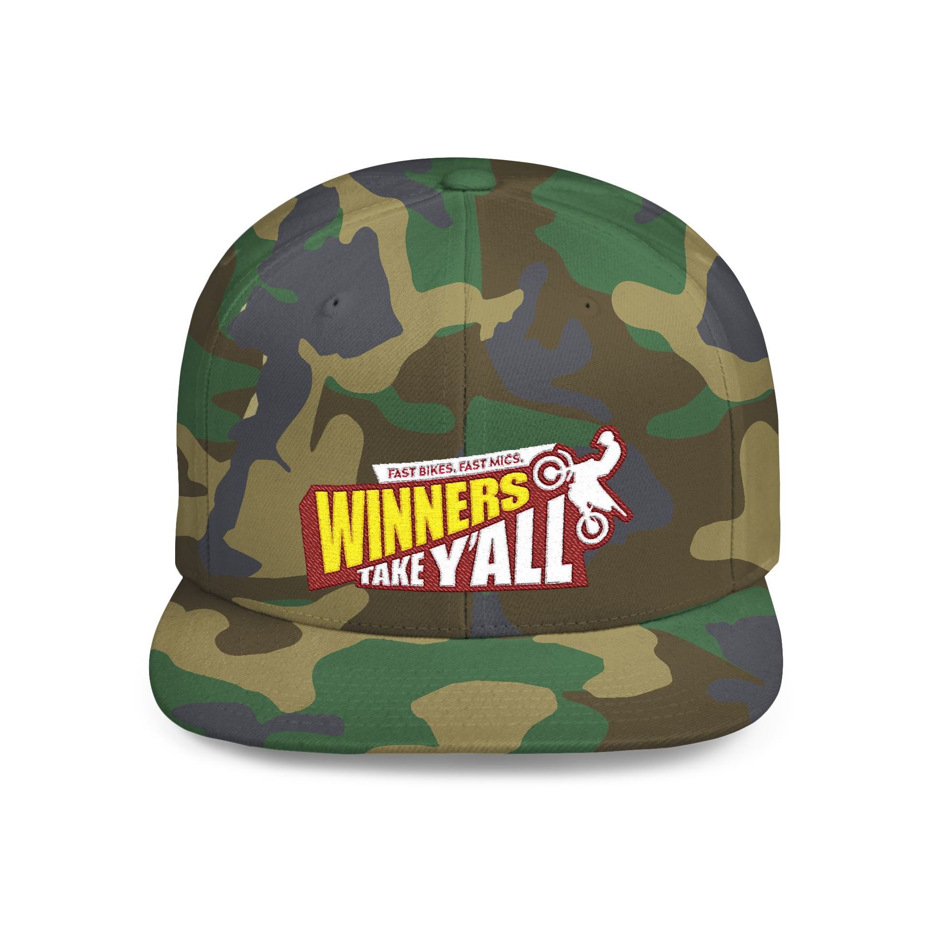 5 panel snap back OG logo hat