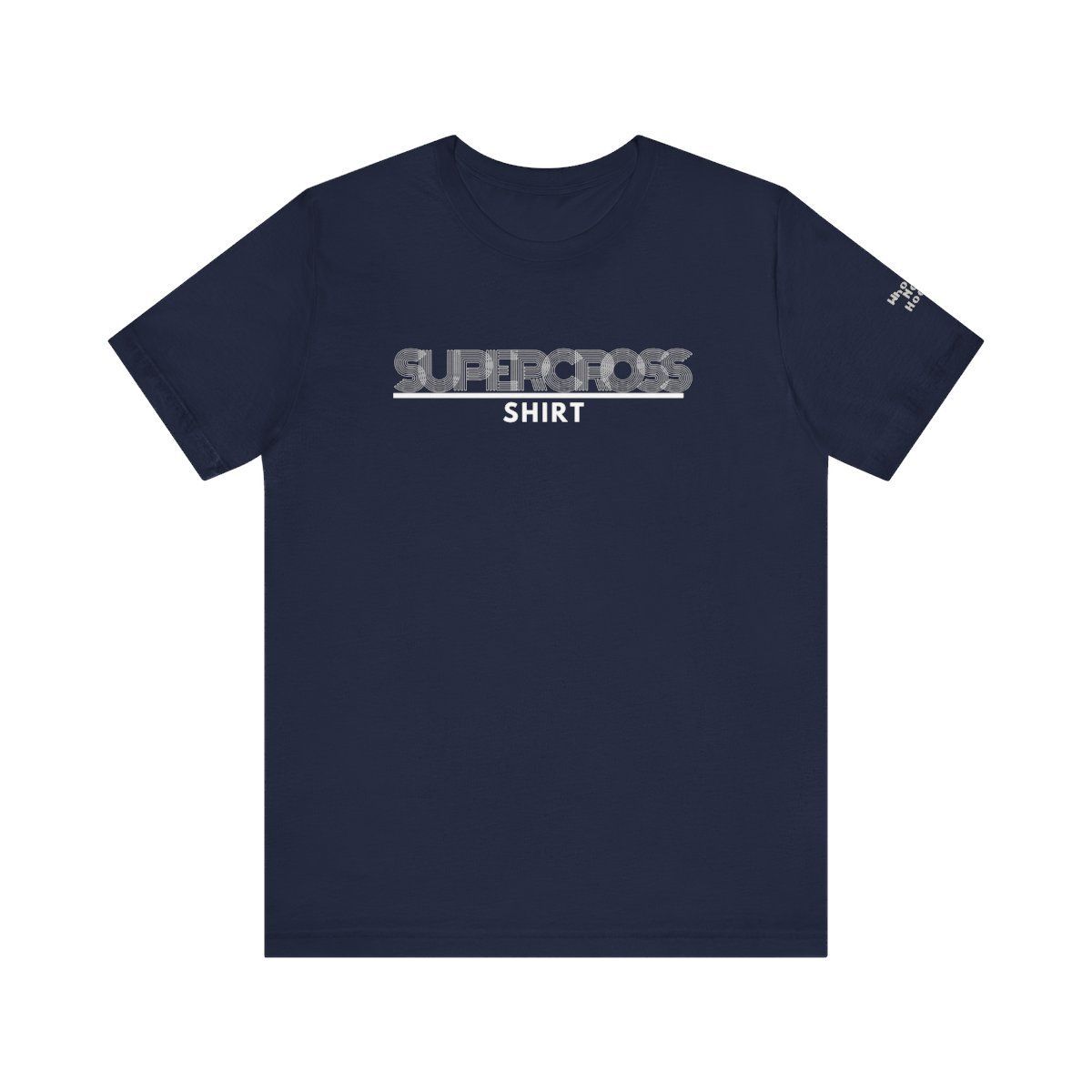 Navy blue t-shirt with 