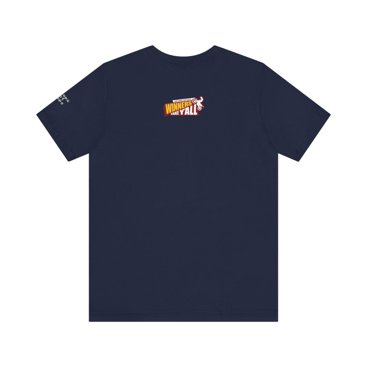 Navy blue t-shirt with 