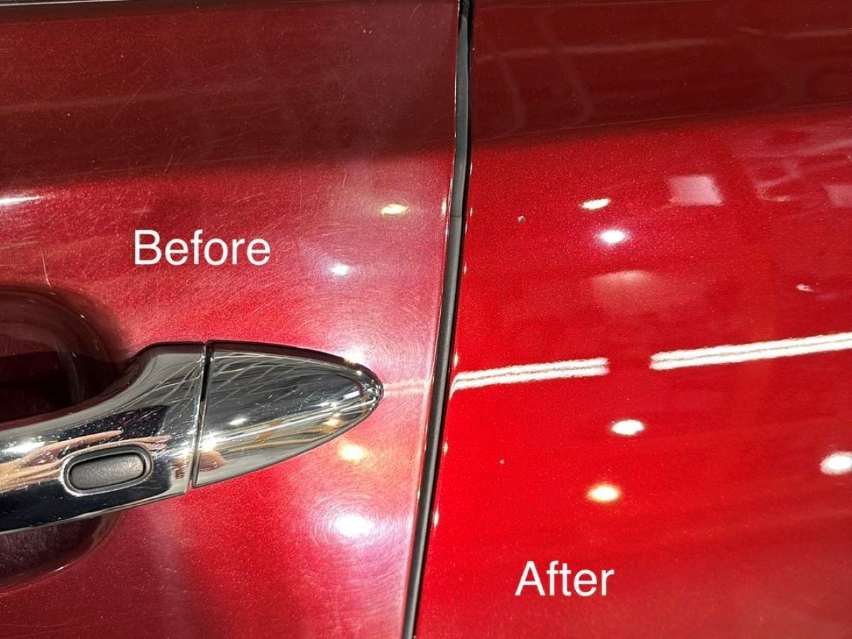 paint correction before after
