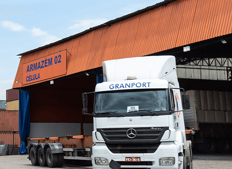 Granport truck and warehouse