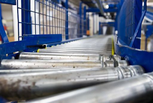 Conveyors in warehouse logistics