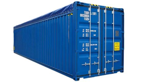 Open top container condition