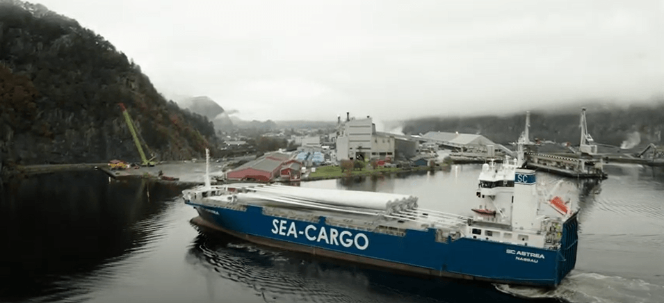 Sea-cargo ship