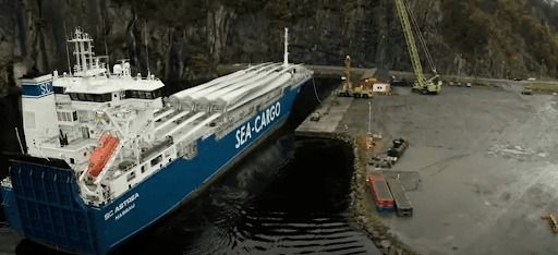 Sea-cargo navio