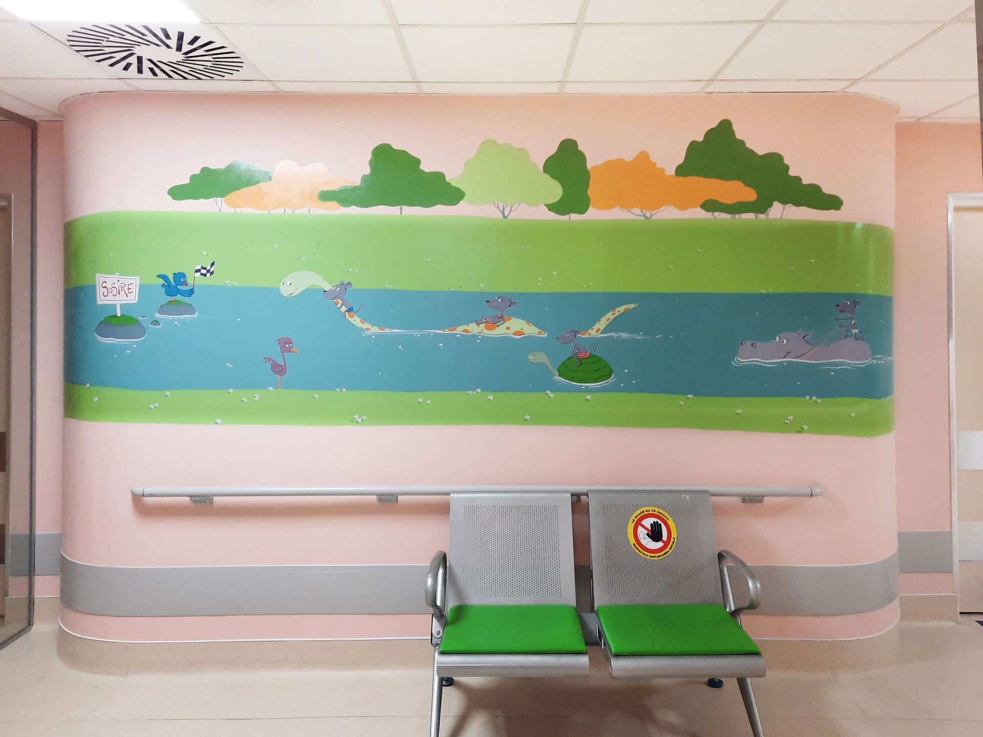 General Paediatrics hospital murals