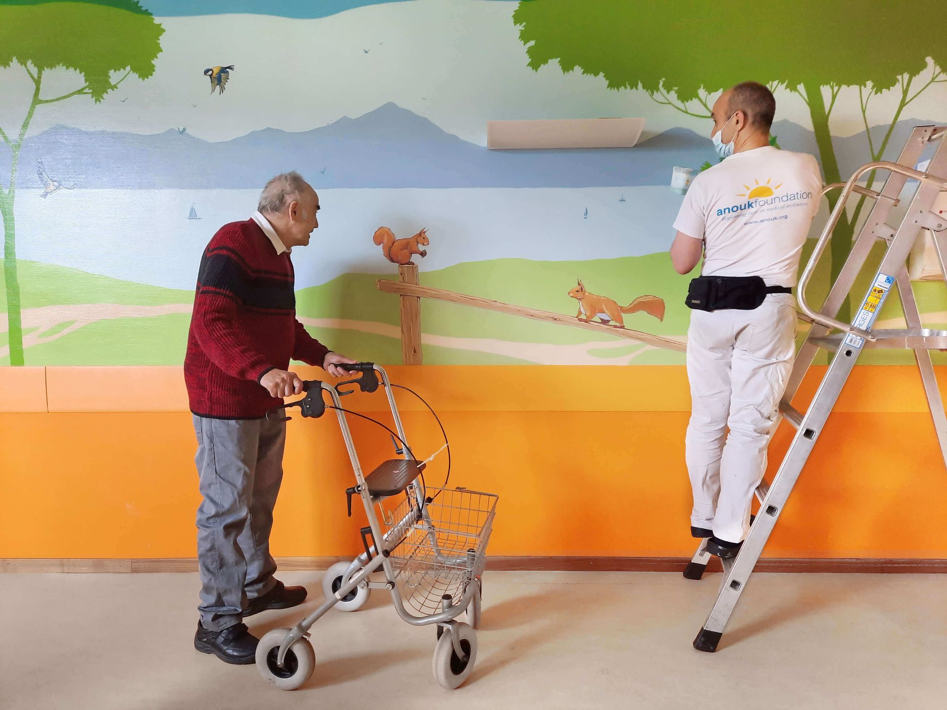 Assisted living residents