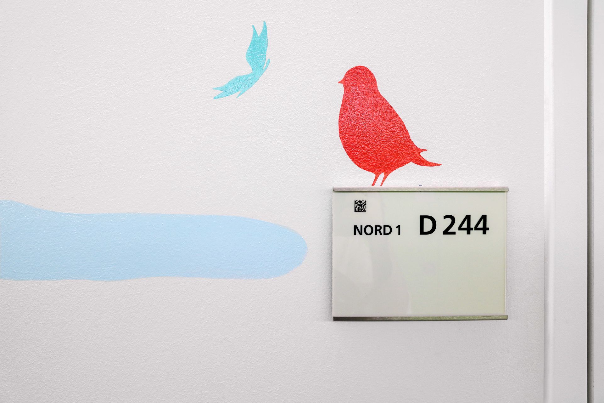 Neonatology mural drawing