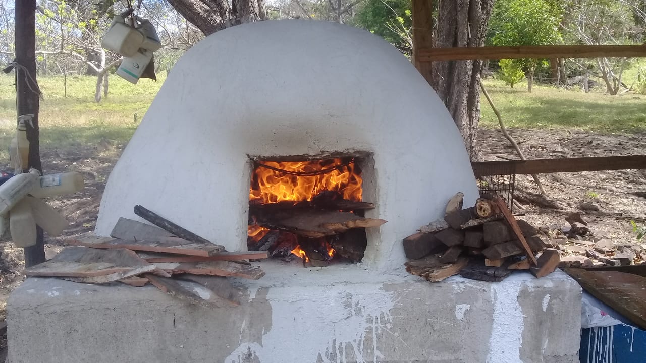 outdoor oven at rancho costafalo