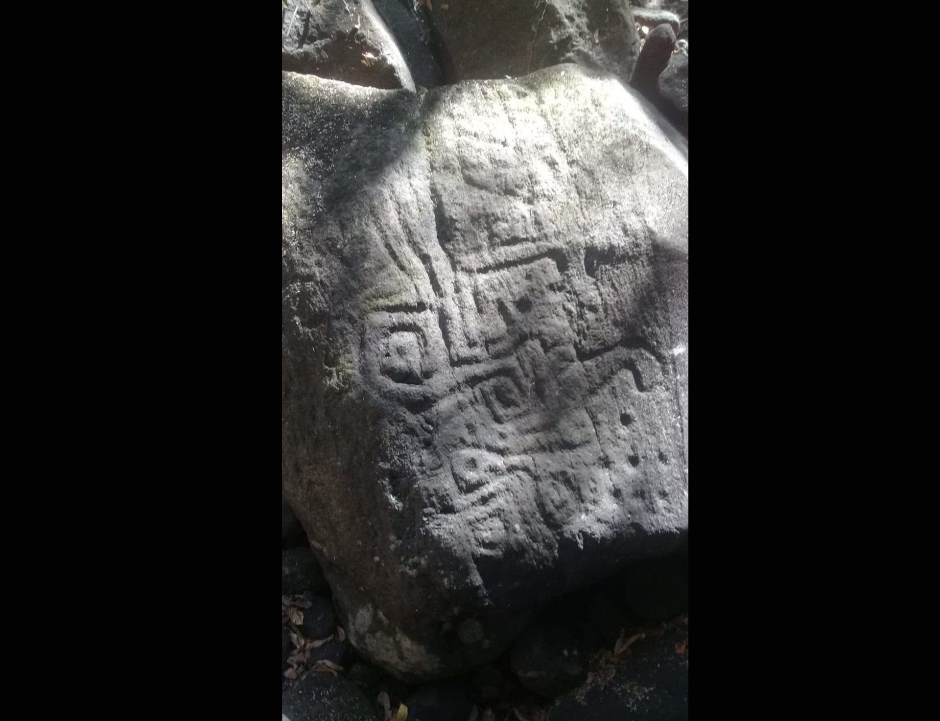 petroglyph at rancho costafalo
