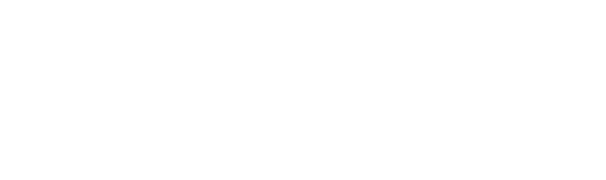 A white background featuring a dark blue stylized logo of a compass pointing to the northeast.