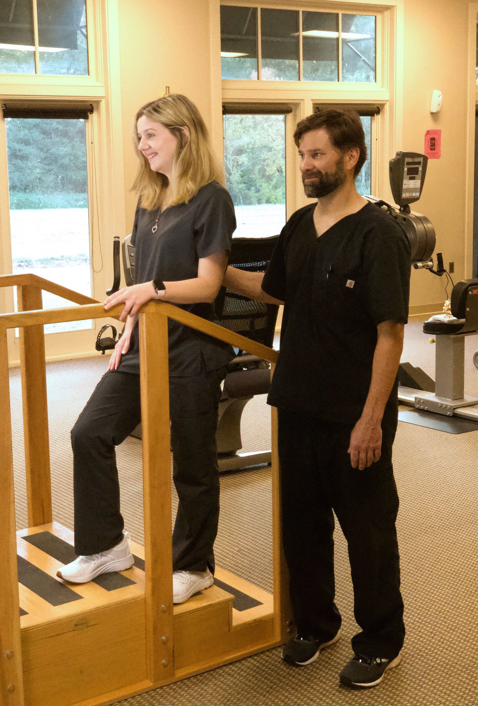 Nurse With Patient — Genesis Physical Therapy in Ridgeland, MS