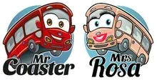 mr coaster mrs rosa logo