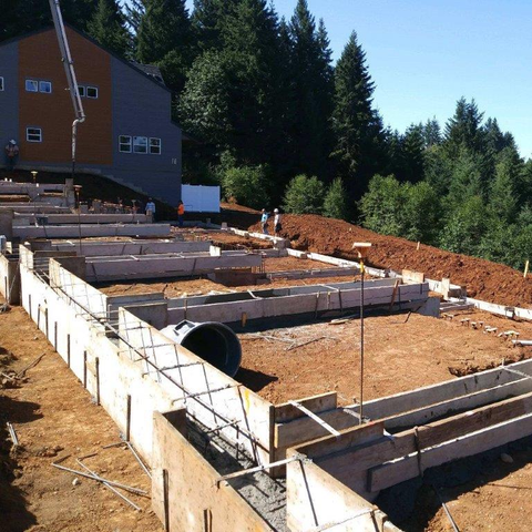 Construction Site for Concrete — Ready-mix concrete service in Wood Village, OR