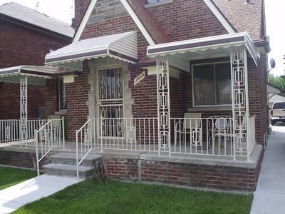 House railing - Detroit, MI | Iron Clad Door Systems 