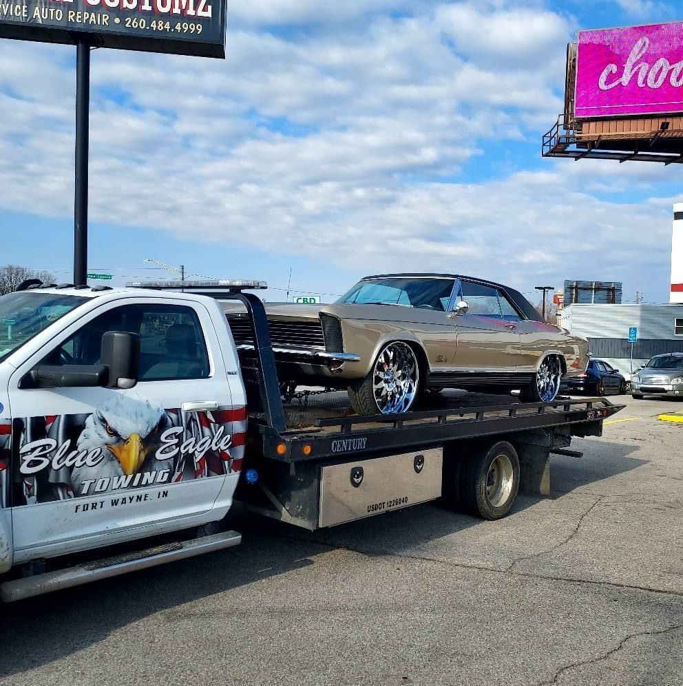 Towed Vintage Car — Fort Wayne, IN — Blue Eagle Towing