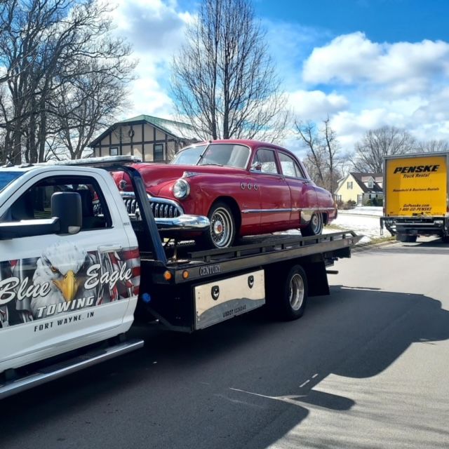 Towed Buick Super 8 Sedan — Fort Wayne, IN — Blue Eagle Towing