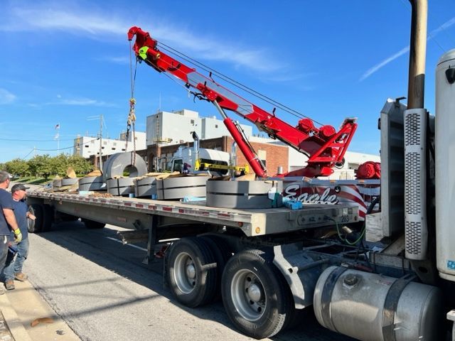 Industrial Crane — Fort Wayne, IN — Blue Eagle Towing