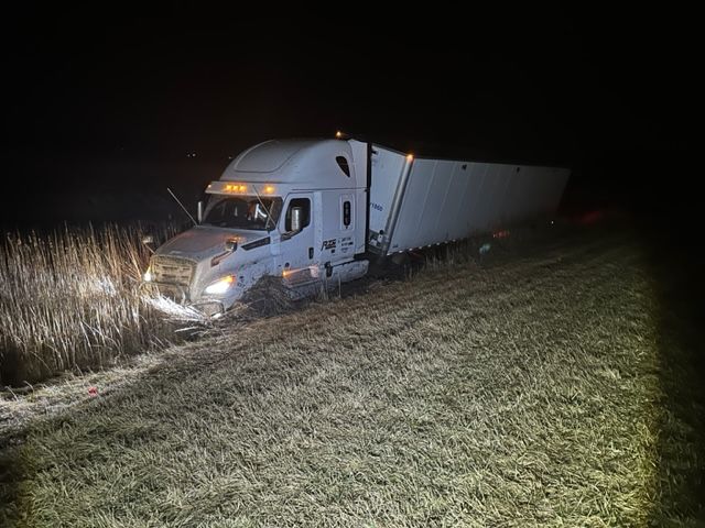 18 Wheeler Truck Stucked In the Field — Fort Wayne, IN — Blue Eagle Towing
