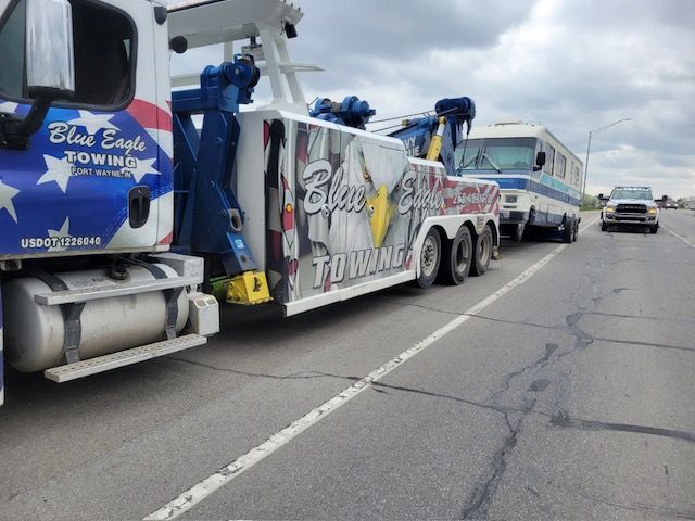 Roadside Assistance Solutions — Fort Wayne, IN — Blue Eagle Towing